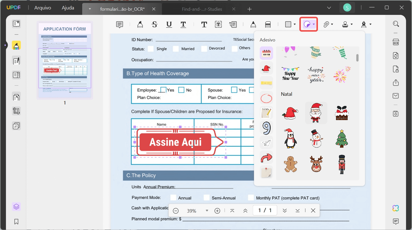pdf stamps and stickers