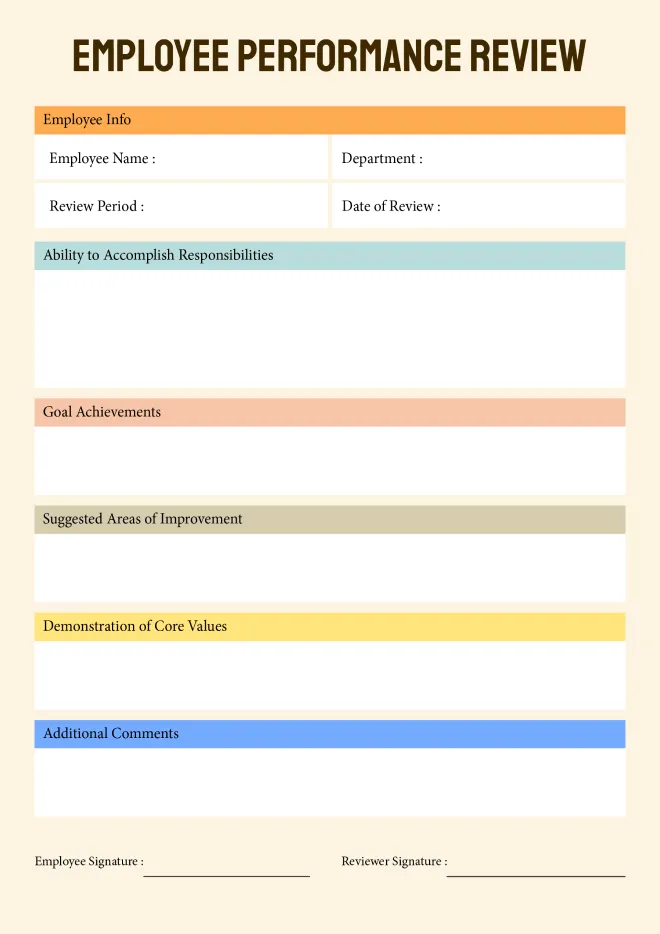 Top 3 Employee Annual Review Templates For 2024 Updf 