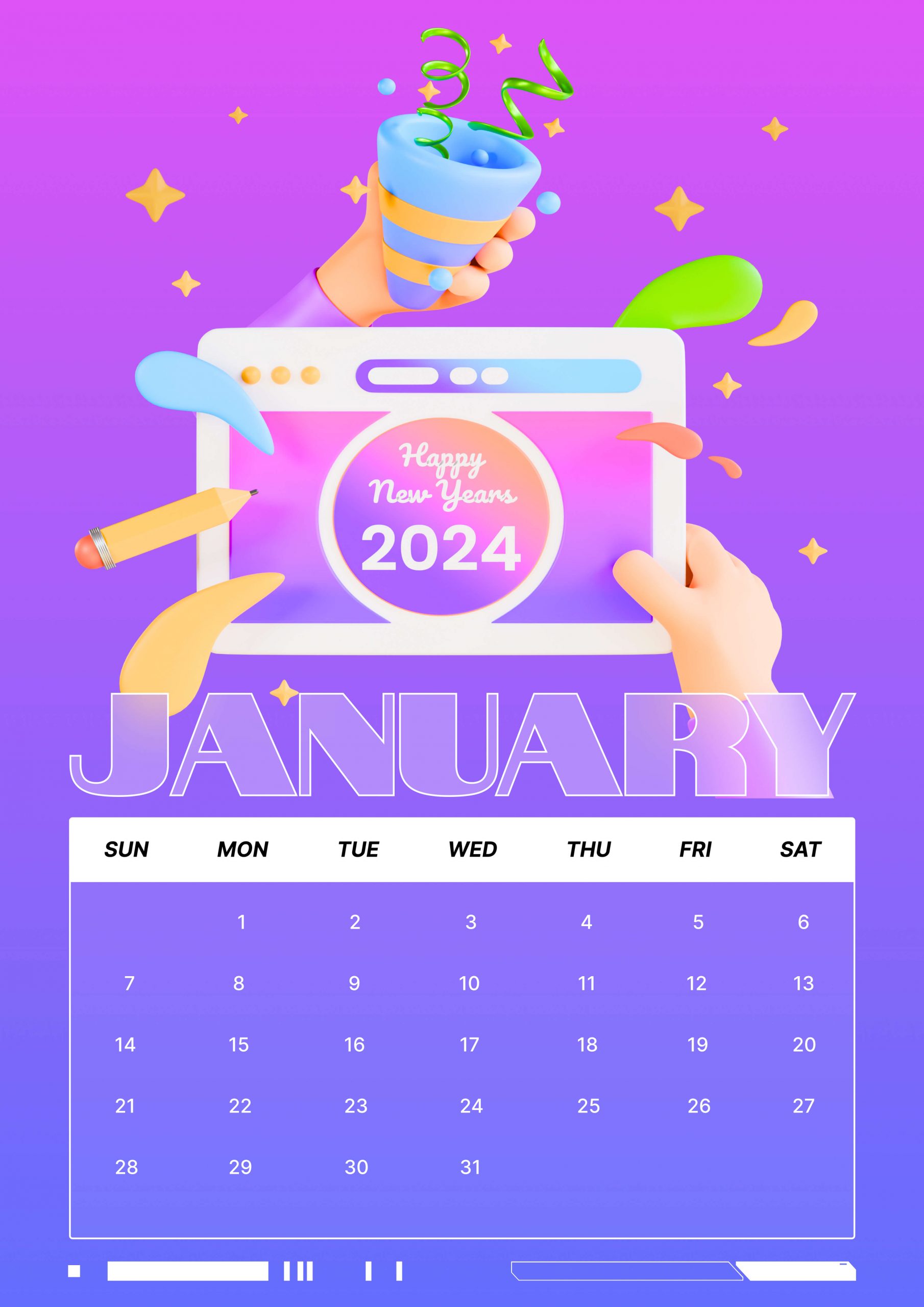 Get 2024 Calendars Download & Print & Use UPDF