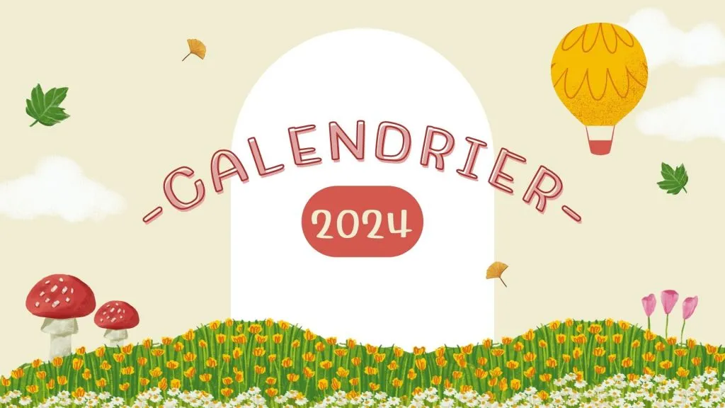 Calendrier 2024 Tous Les Mois Calendrier Des Fêtes Nationales