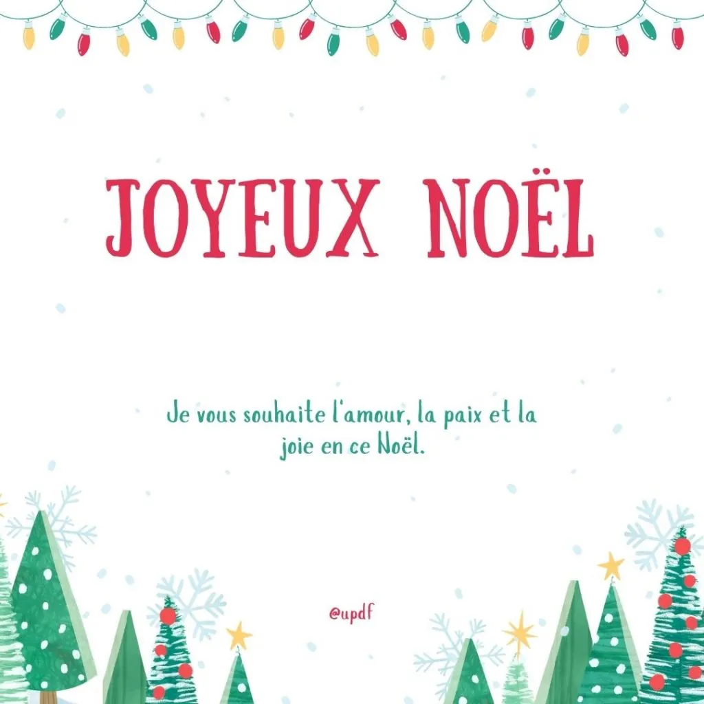 carte de noël