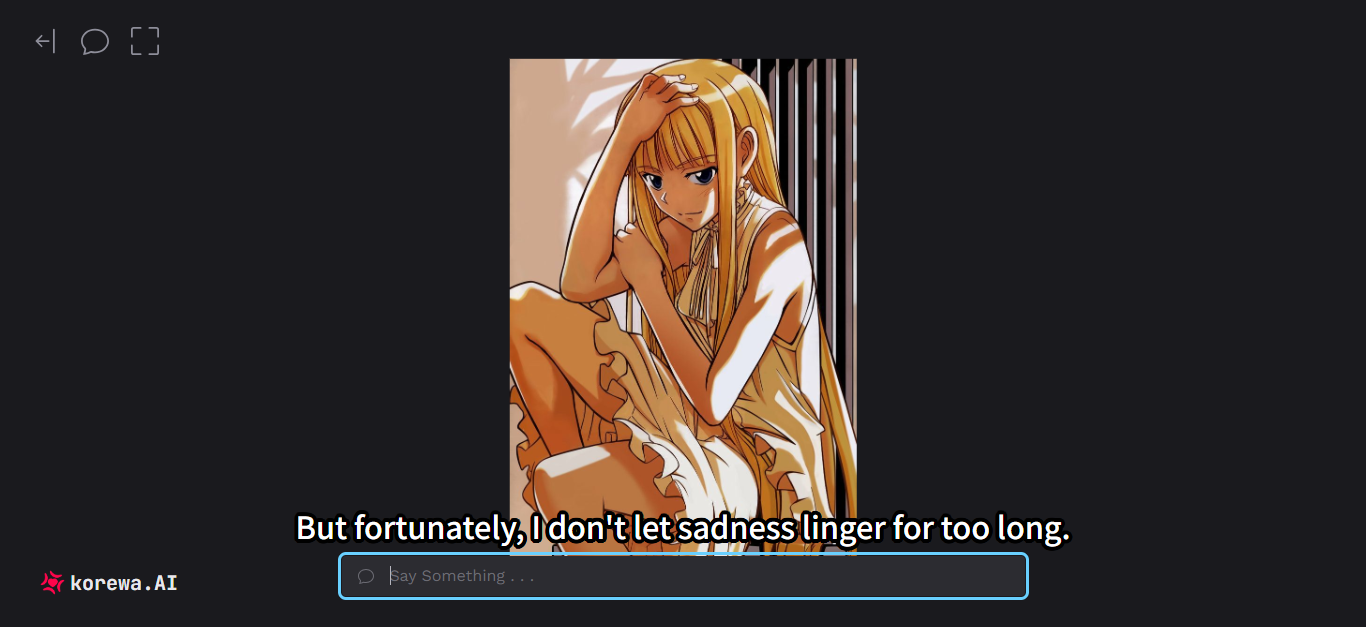 chat with anime characters create a character
