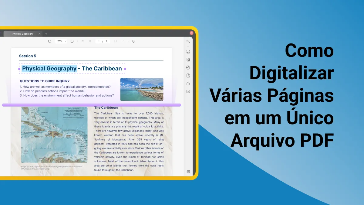 Como Digitalizar Várias Páginas em um Único Arquivo PDF de Alta Qualidade