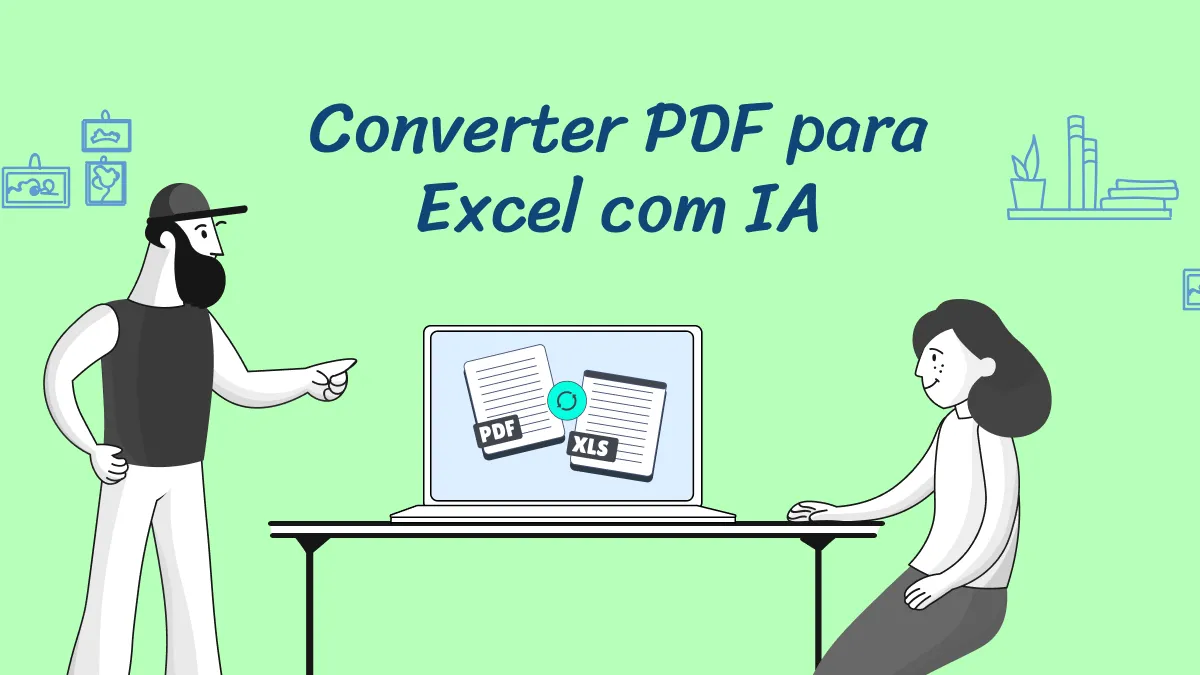 Converter PDF para Excel com IA