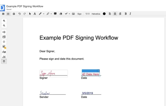 add image signature to PDF DocHub