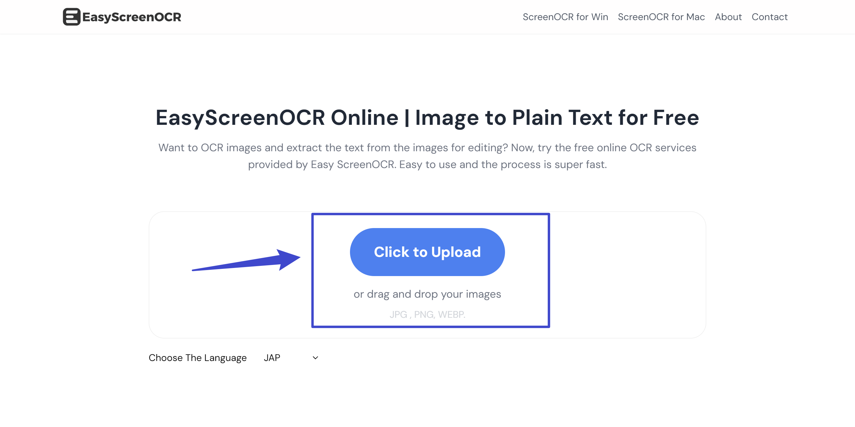 Tradurre immagini giapponesi online con EasyScreenOCR
