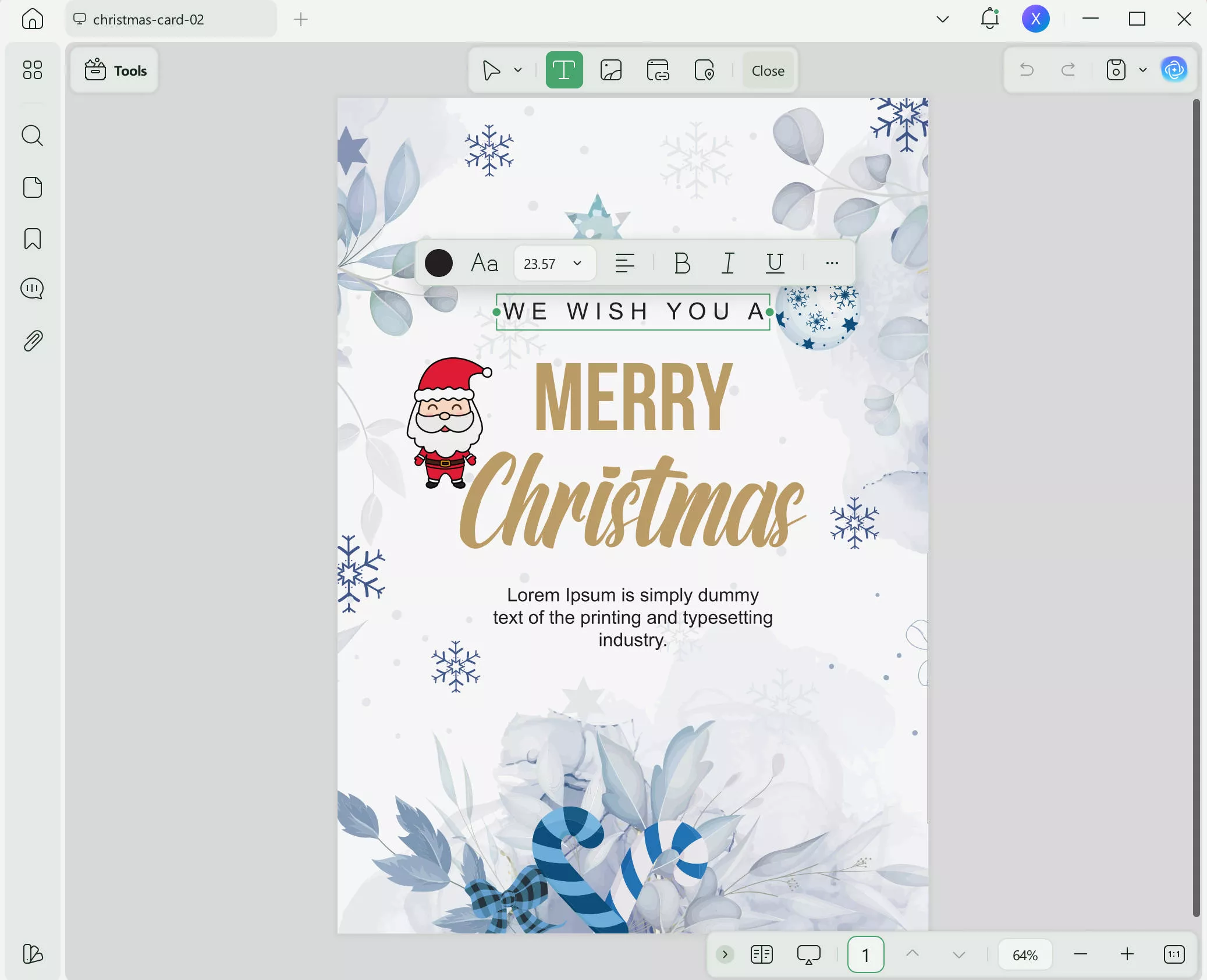 happy holidays message UPDF