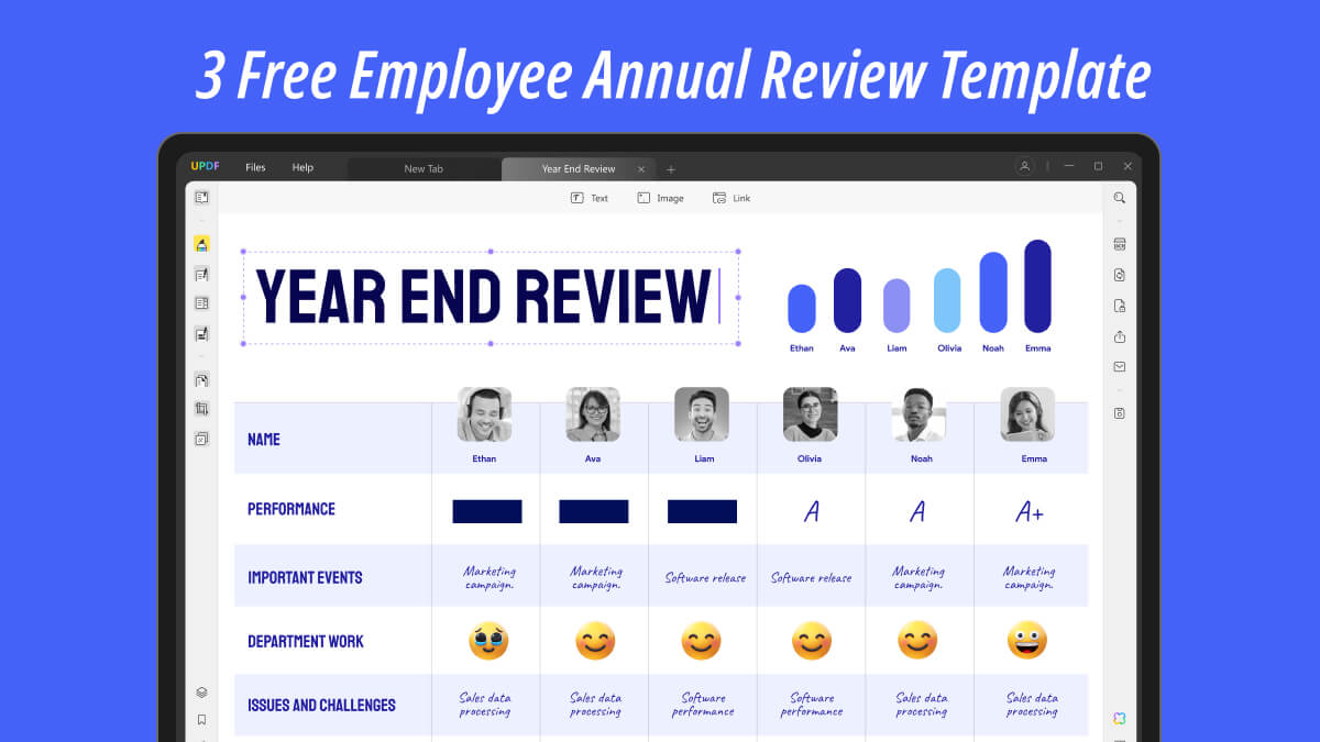 Top Employee Annual Review Templates For Updf