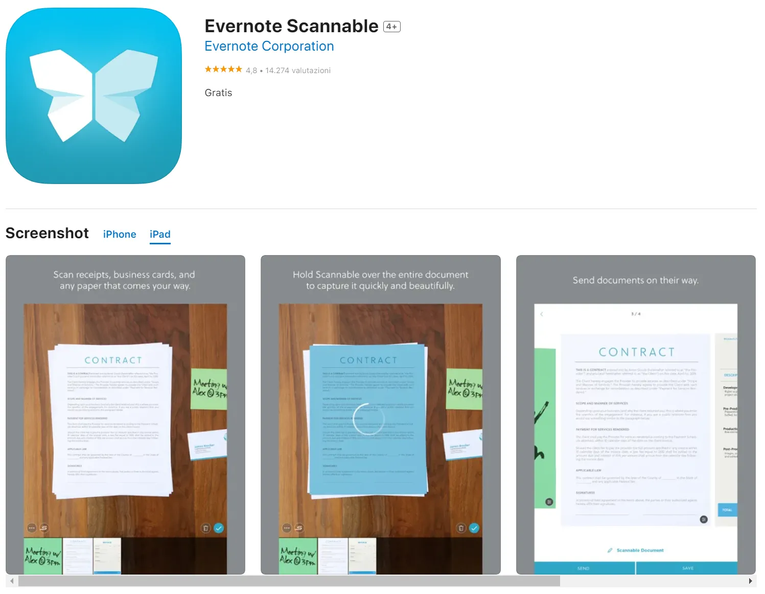 Evernote Scannable