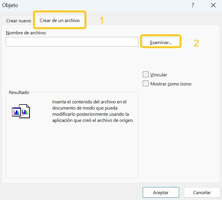 open pdf in excel browse