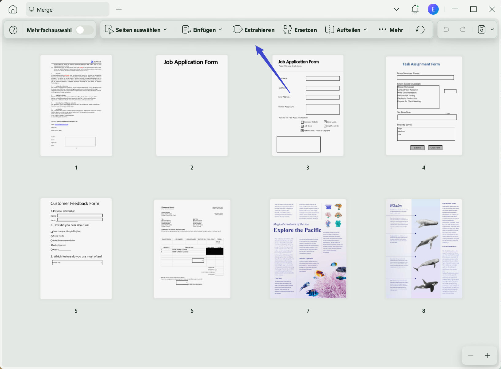 Daten kostenlos aus PDF extrahieren