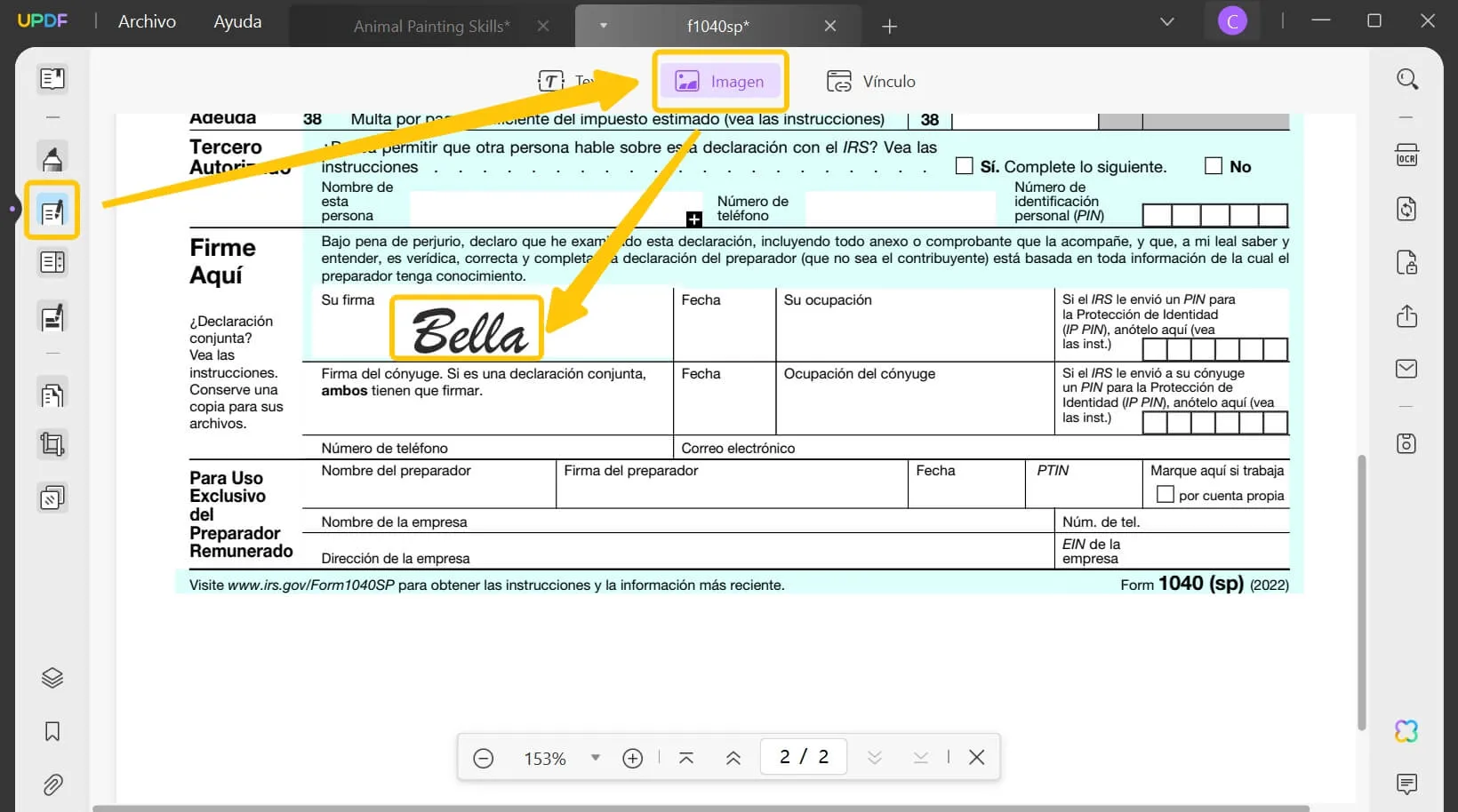 add image signature to PDF UPDF