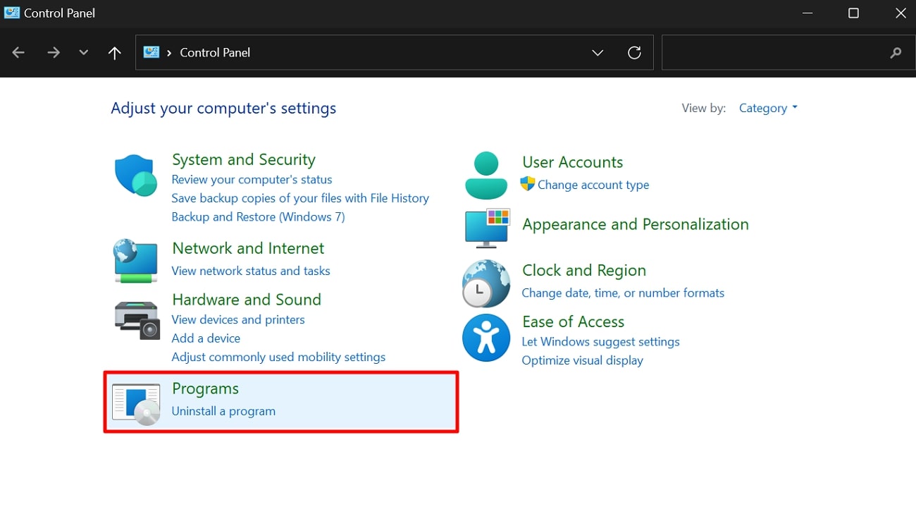 Outlook'ta PDF açılamıyor, programlar seçeneğine dokunun