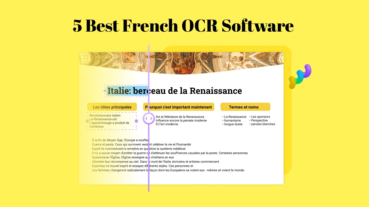 5 Best French OCR Software (Comparison)