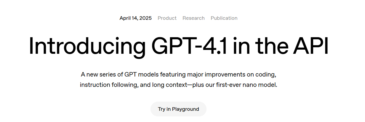 gpt4.1 api