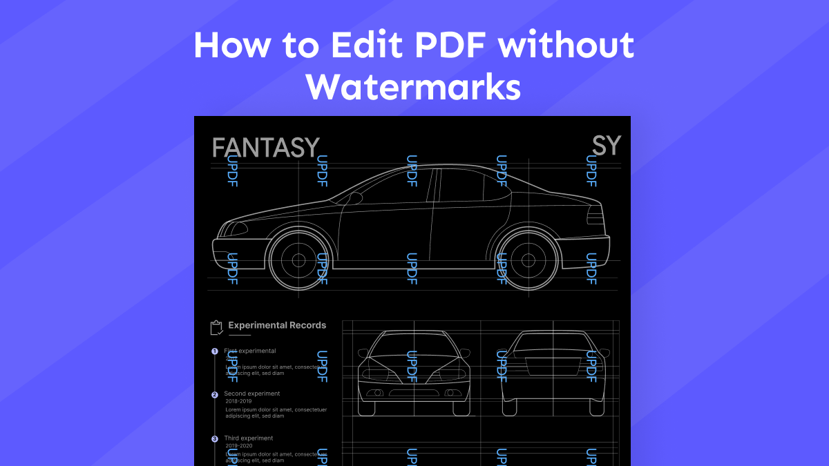 How To Edit Pdf Without Watermarks Easily With Updf Updf How To Edit Pdf Without Watermarks Easily With Updf Updf