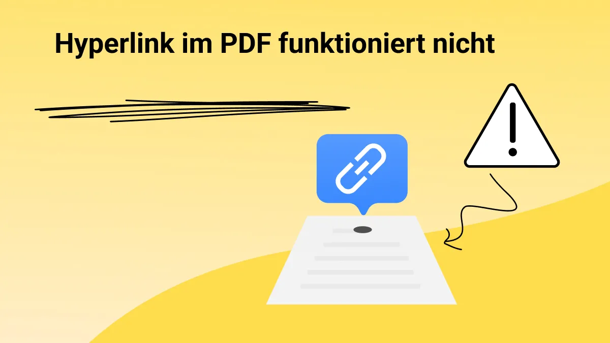 Der Hyperlink im PDF funktioniert nicht - einfache und schnelle Abhilfe!