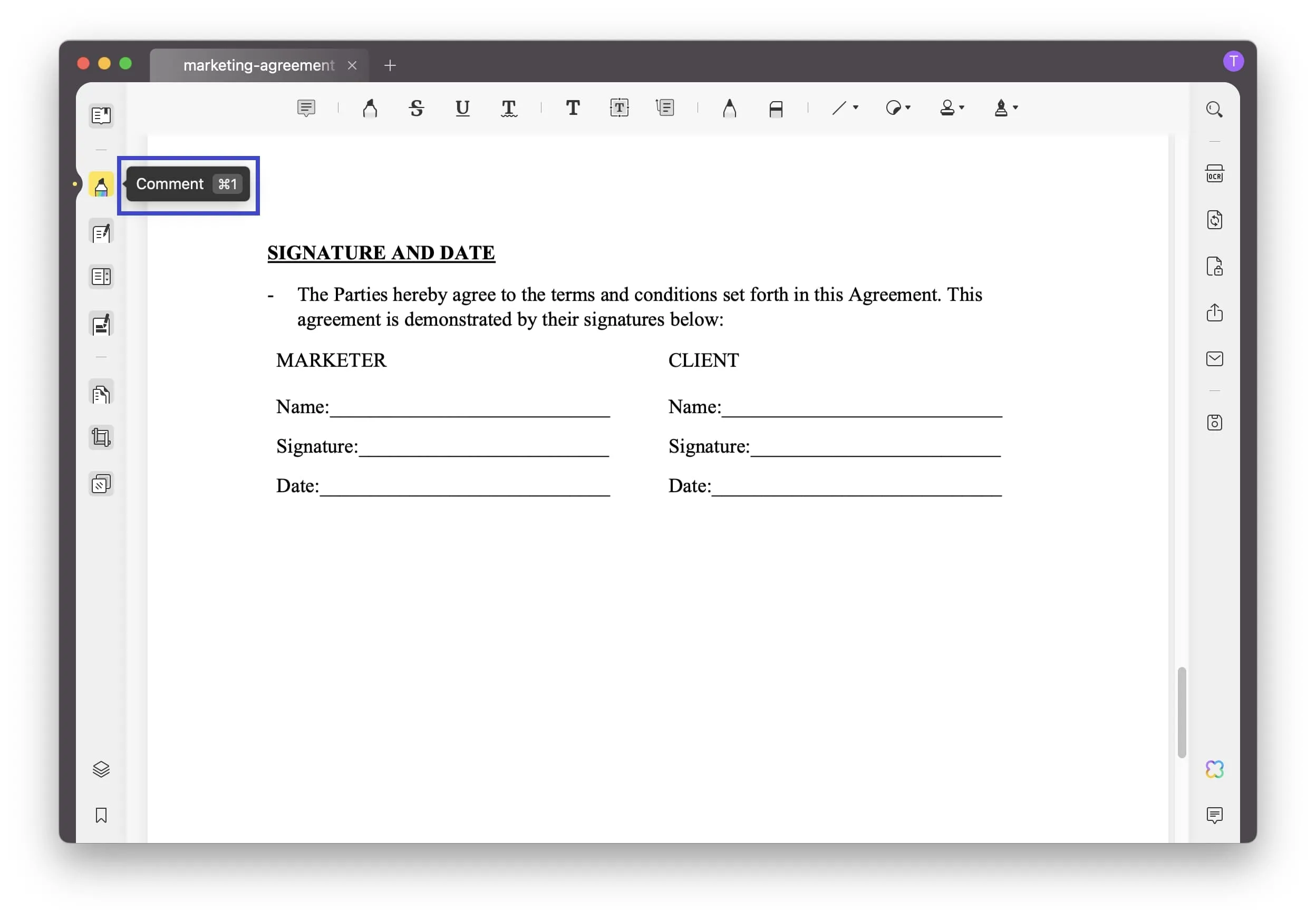 Comment ajouter une signature électronique dans un PDF