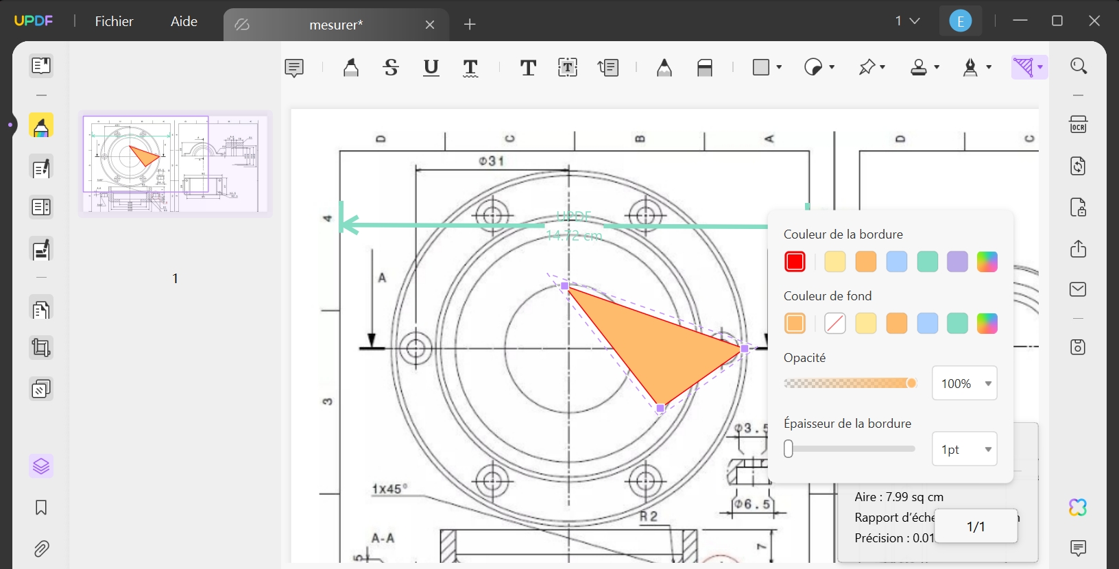 3 Méthodes pour mesurer sur les PDF UPDF