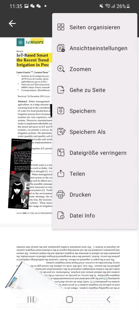 PDF auf Android lesen