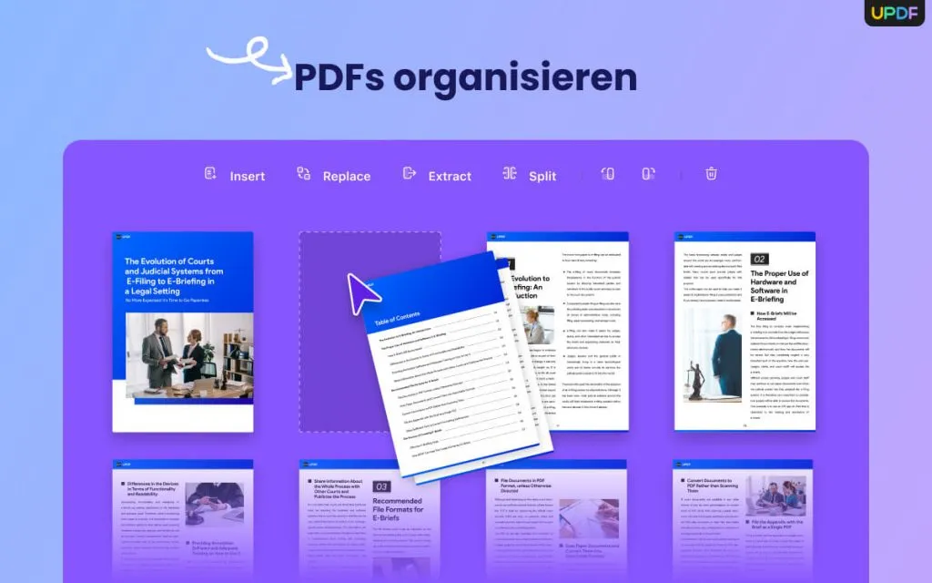 PDF organisieren