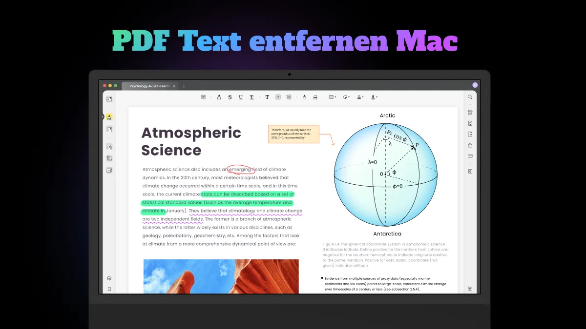 Wie Sie auf Mac-Geräten PDF Text entfernen - Eine Schritt-für-Schritt-Anleitung