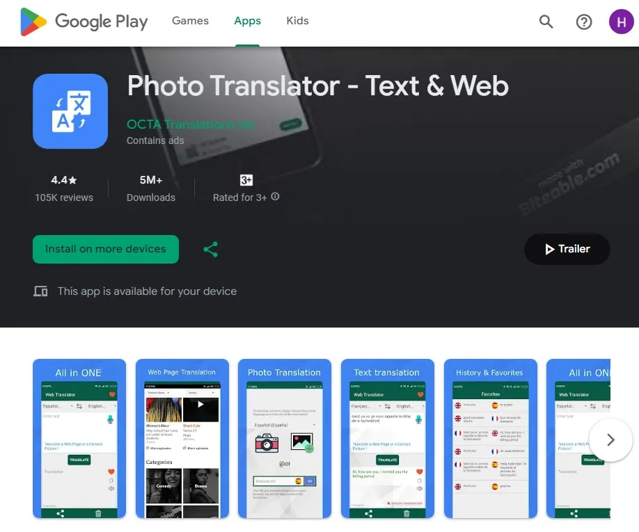 picture language translator Photo Translator - Text & Web