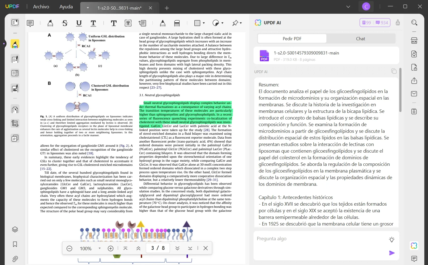 pdf ai chat sunnmarize pdf