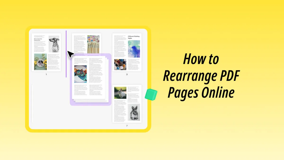 2 Reliable Ways to Rearrange PDF Pages Online & Offline