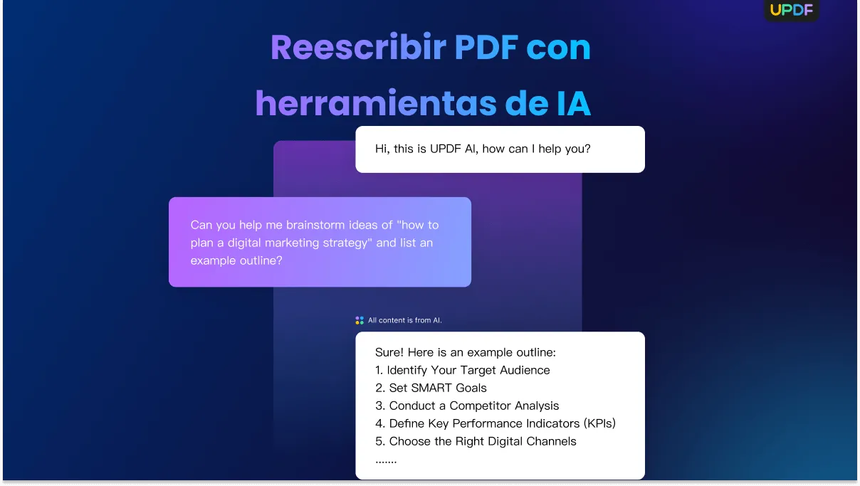 Cómo reescribir PDF con herramientas de IA – Guía paso a paso 2024