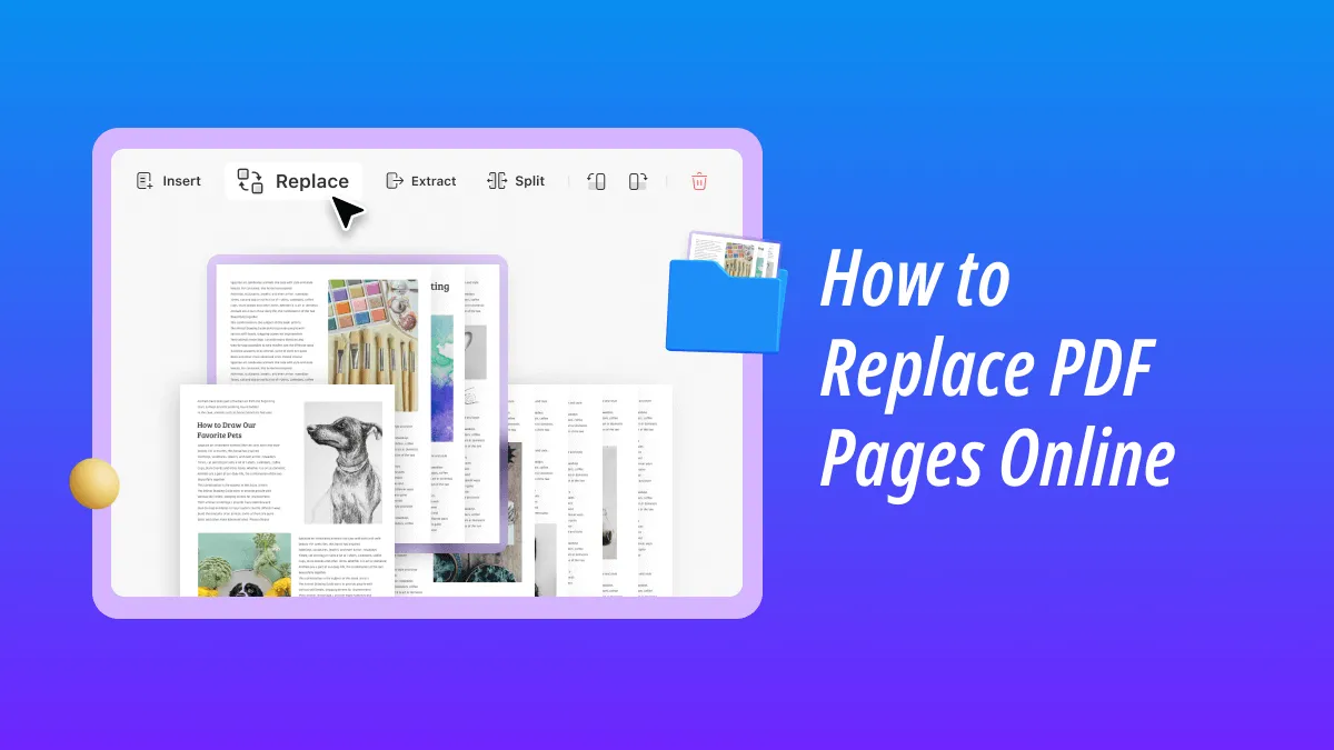 What is the Best Alternative to Replacing PDF Pages Online?