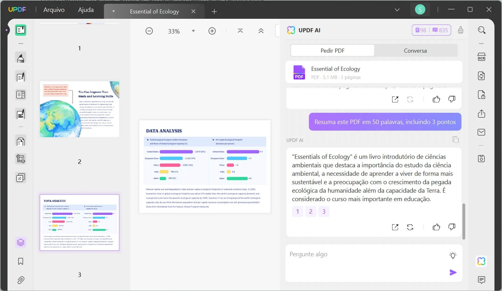 Ferramenta de IA para Conversar com PDF