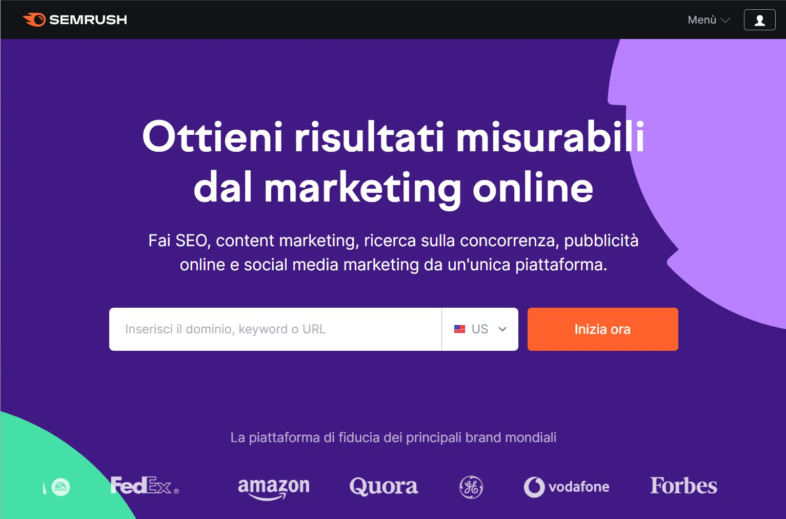 Il miglior strumento SEO e di content marketing - Semrush