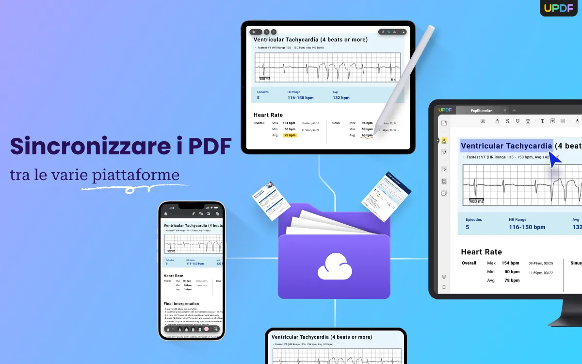 Sincronizzare i PDF tra le varie piattaforme