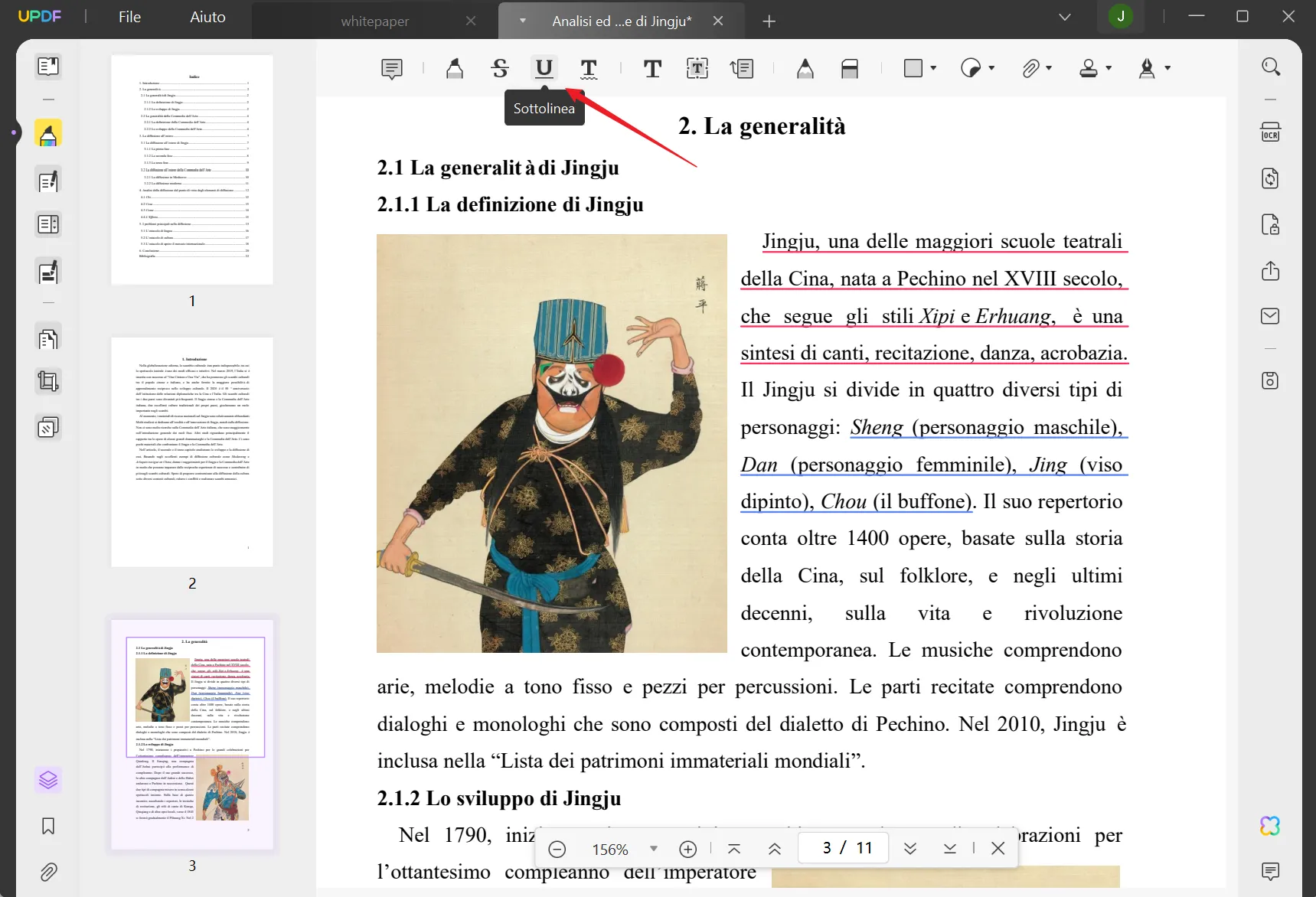 sottolineare nei PDF su Windows e Mac