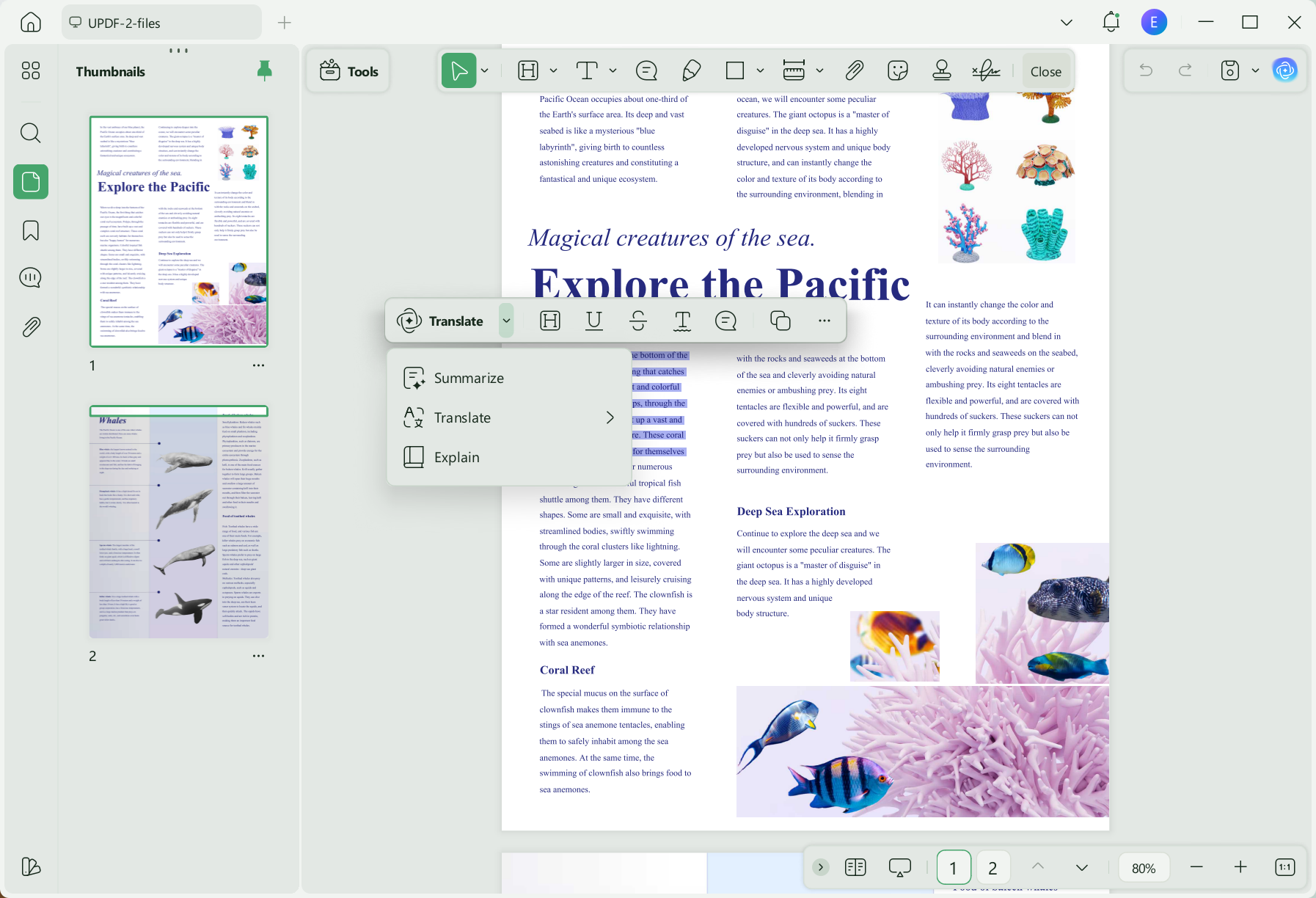 how to annotate an article online updf ai explain