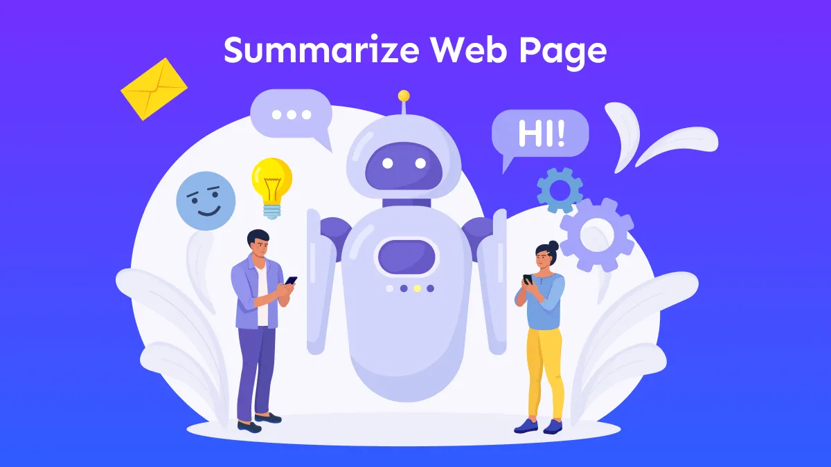 Learn to Summarize Web Pages for Easy Content Consumption