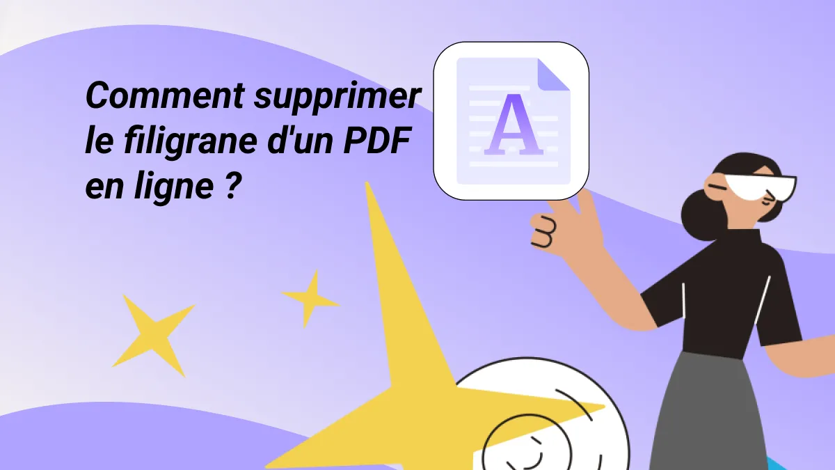 Comment supprimer le filigrane de PDF en ligne