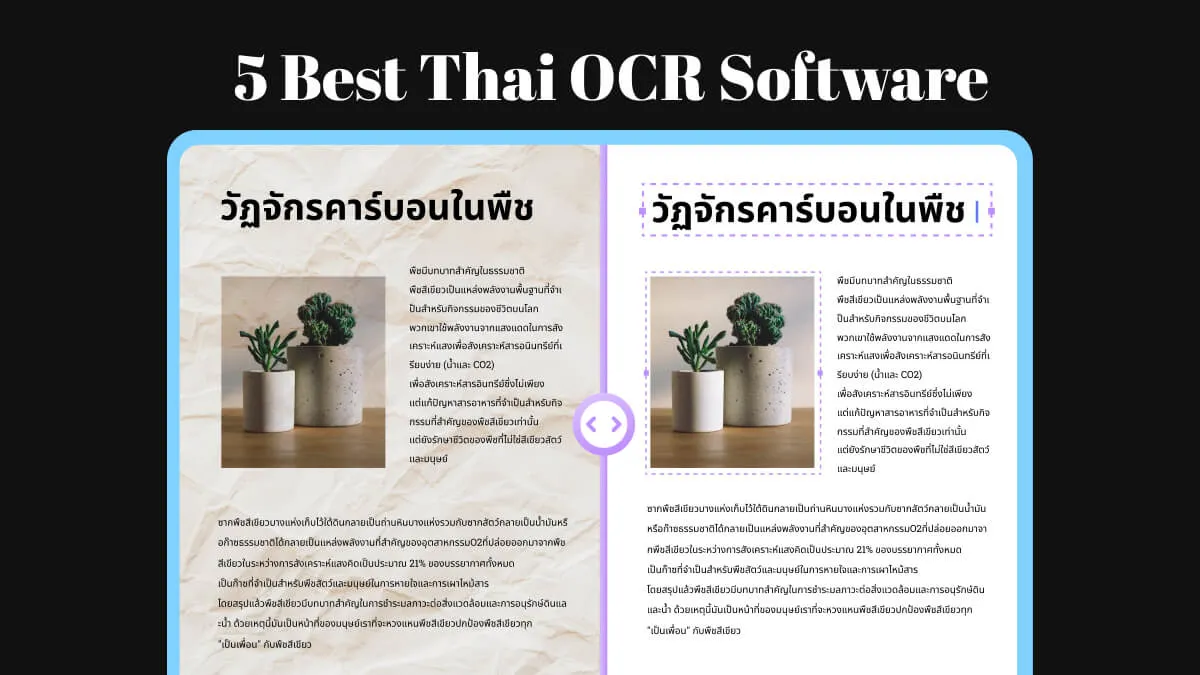 5 Best Thai OCR Software (Features, Pros, Cons..)