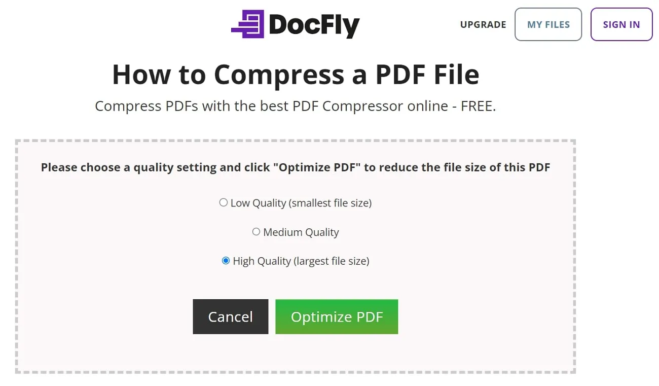 online pdf compressor docfly pdf compressor tool