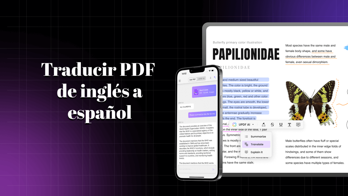 Cómo traducir PDF de inglés a español? (4 maneras probadas)