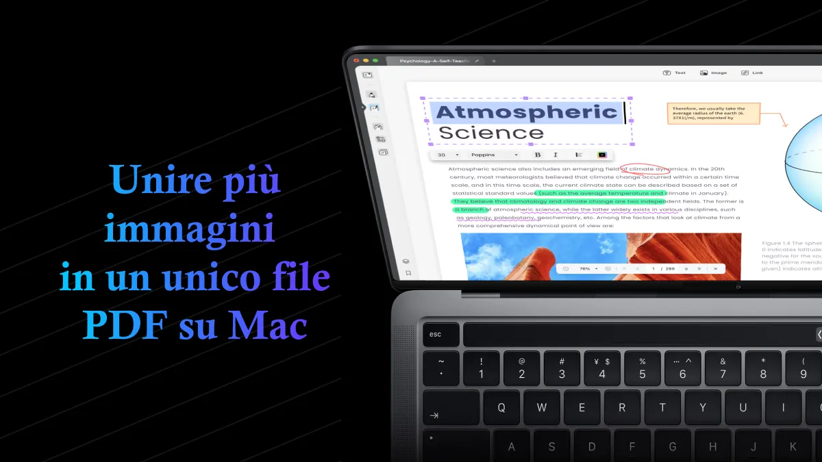 Come unire più immagini in un unico file PDF per Mac