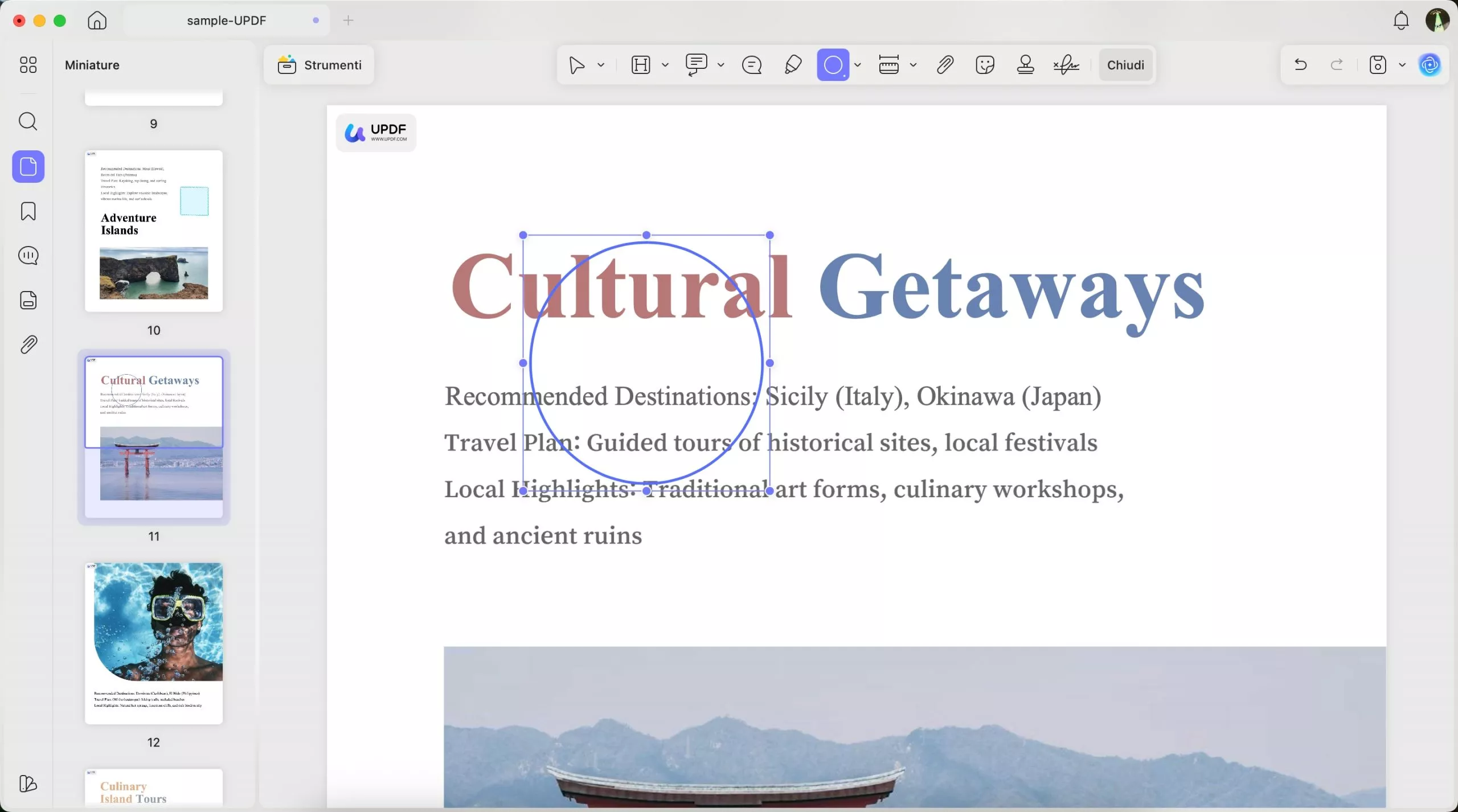 add shapes to markup pdf mac