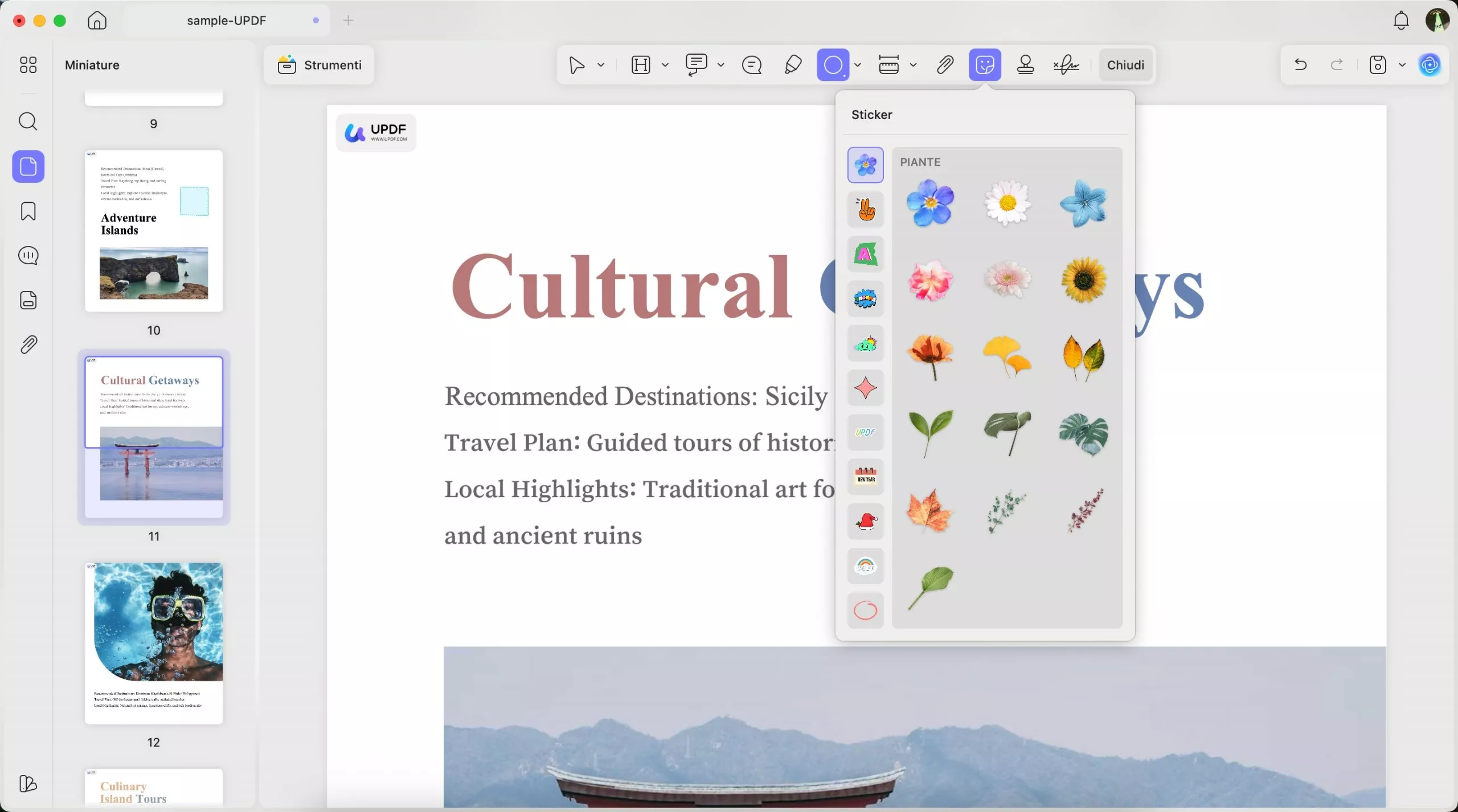 how to mark up a pdf on mac with stickers
