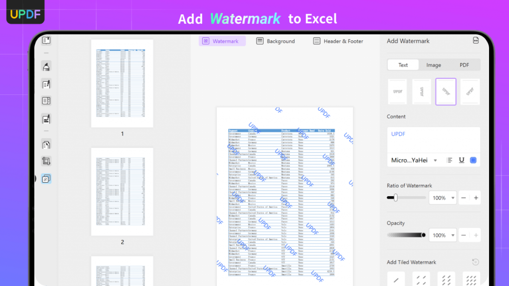 Add Watermark To Excel A Step By Step Guide Updf