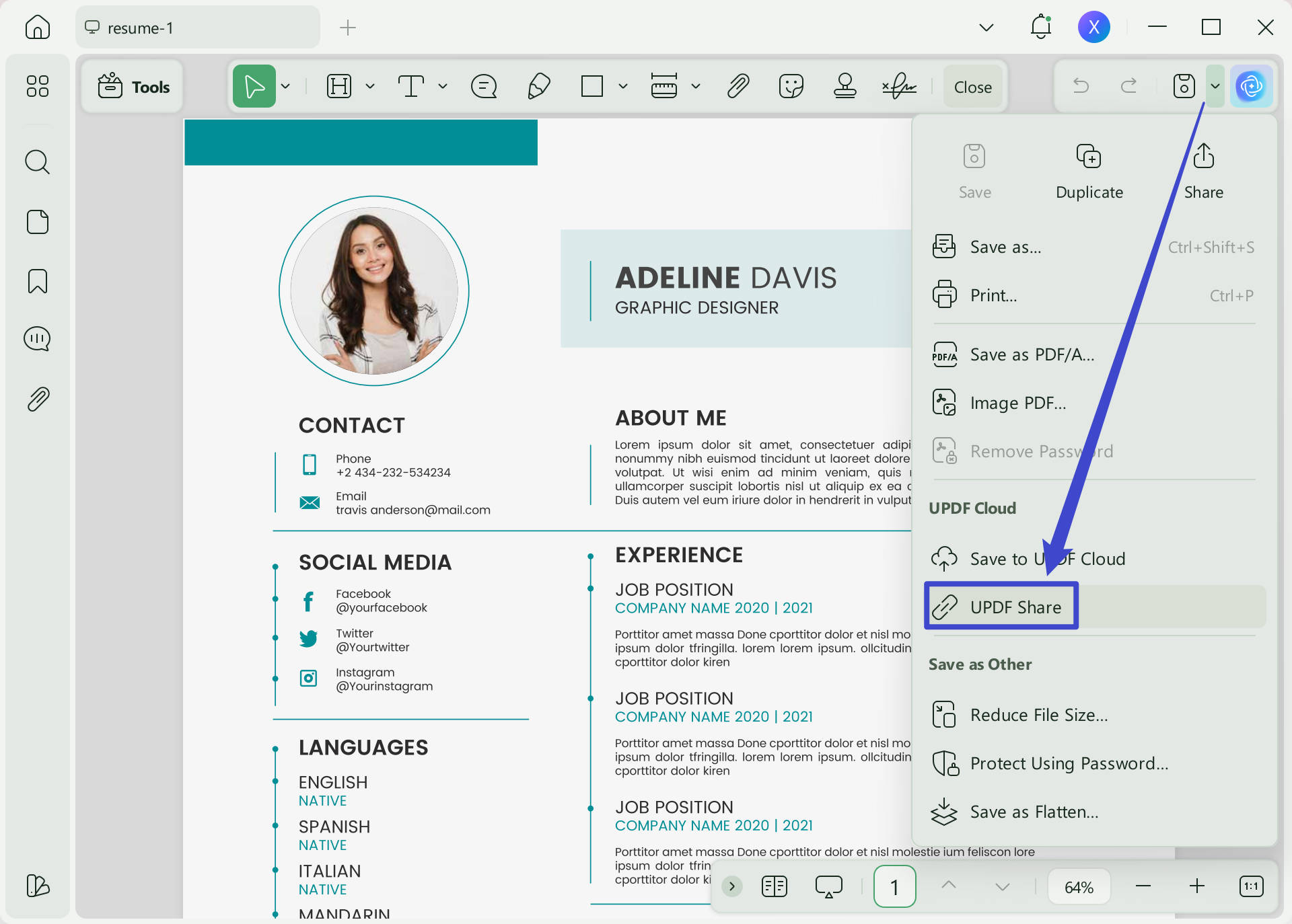 ai resume builder share resume