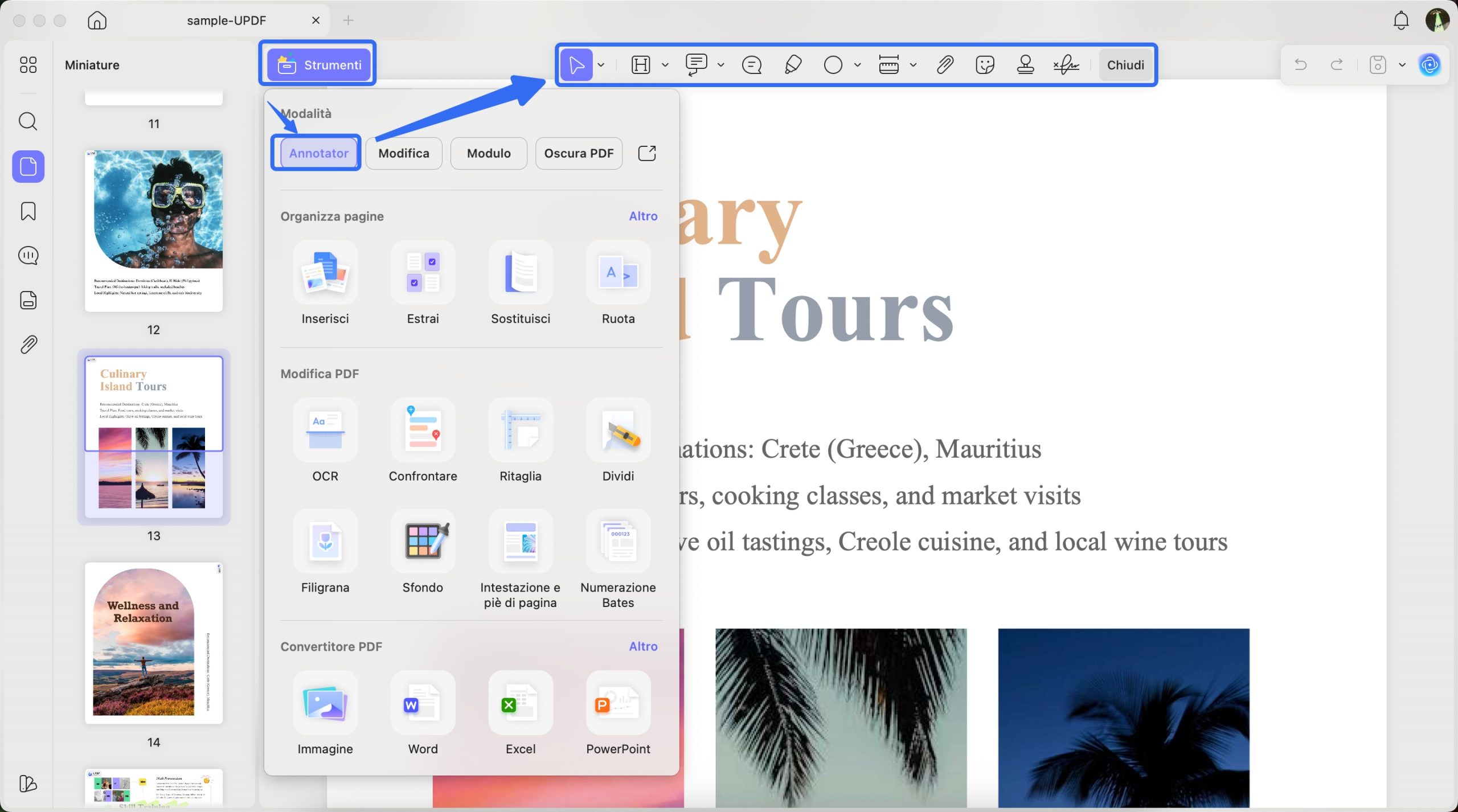 how to annotate pdf on mac comment option in updf
