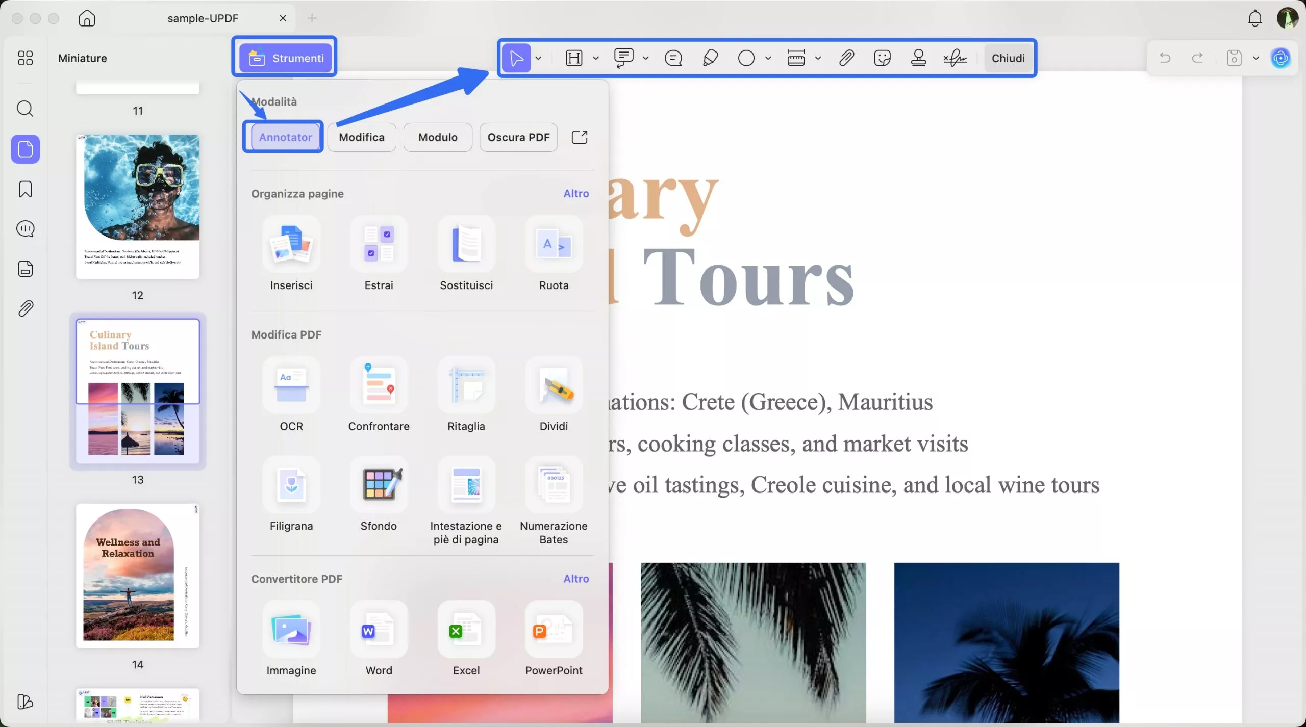 how to annotate pdf on mac comment option in updf