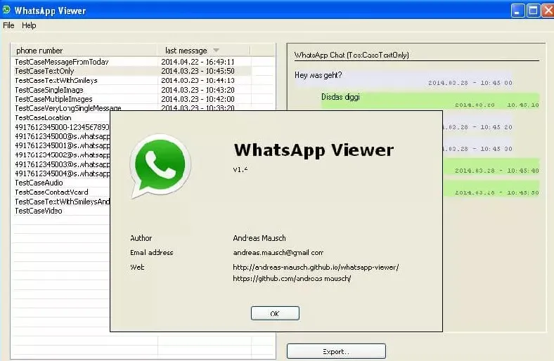 export whatsapp chat to pdf click export 