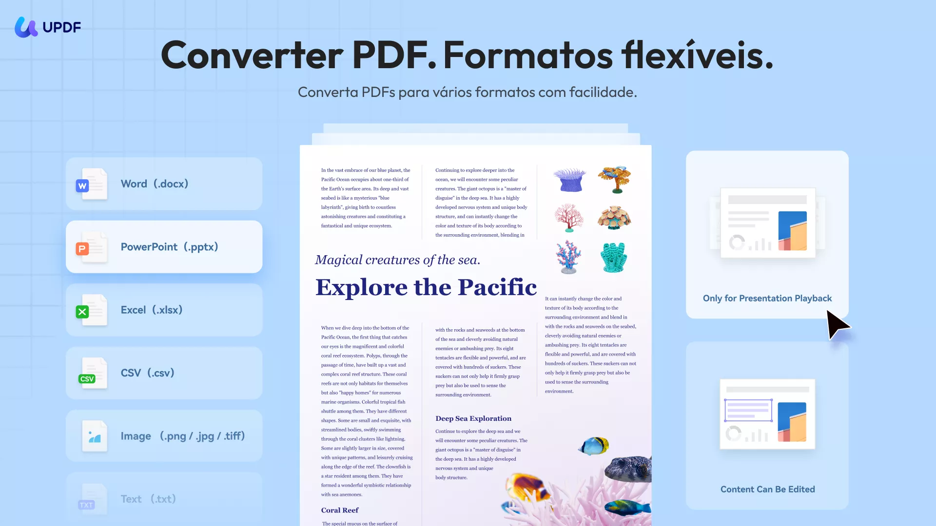 converter psd em pdf com updf